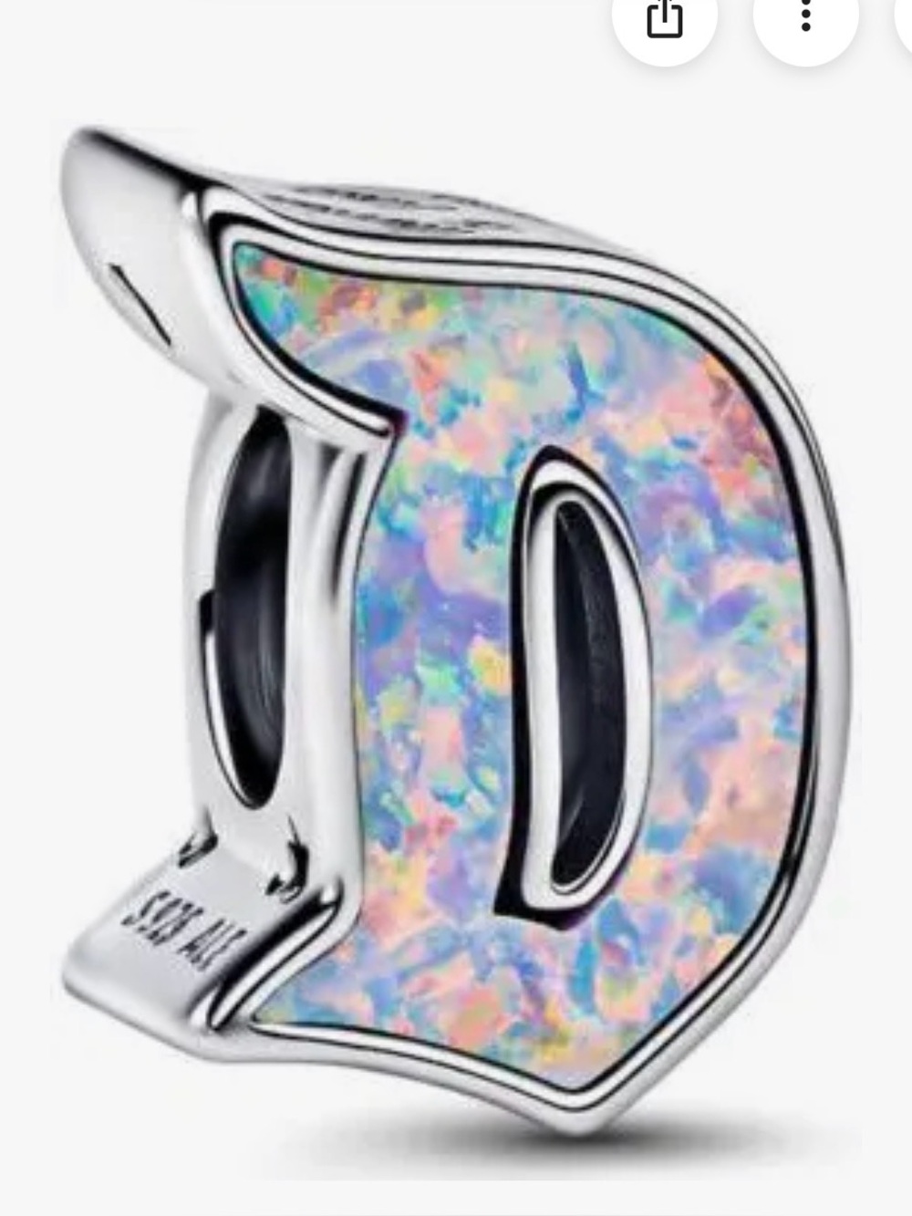 Pandora Disney Parks Disneyland Resort D Opal Castle Charm Sterling Silver
